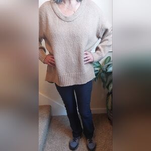 Free People Oversized Brookside Tunic Sweater